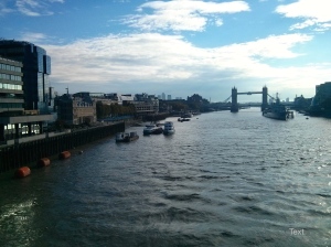 London - view from London Bridge